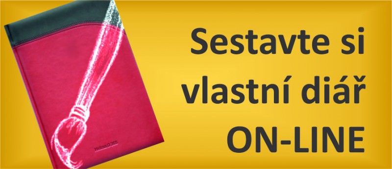 diáře ve vlastním designu